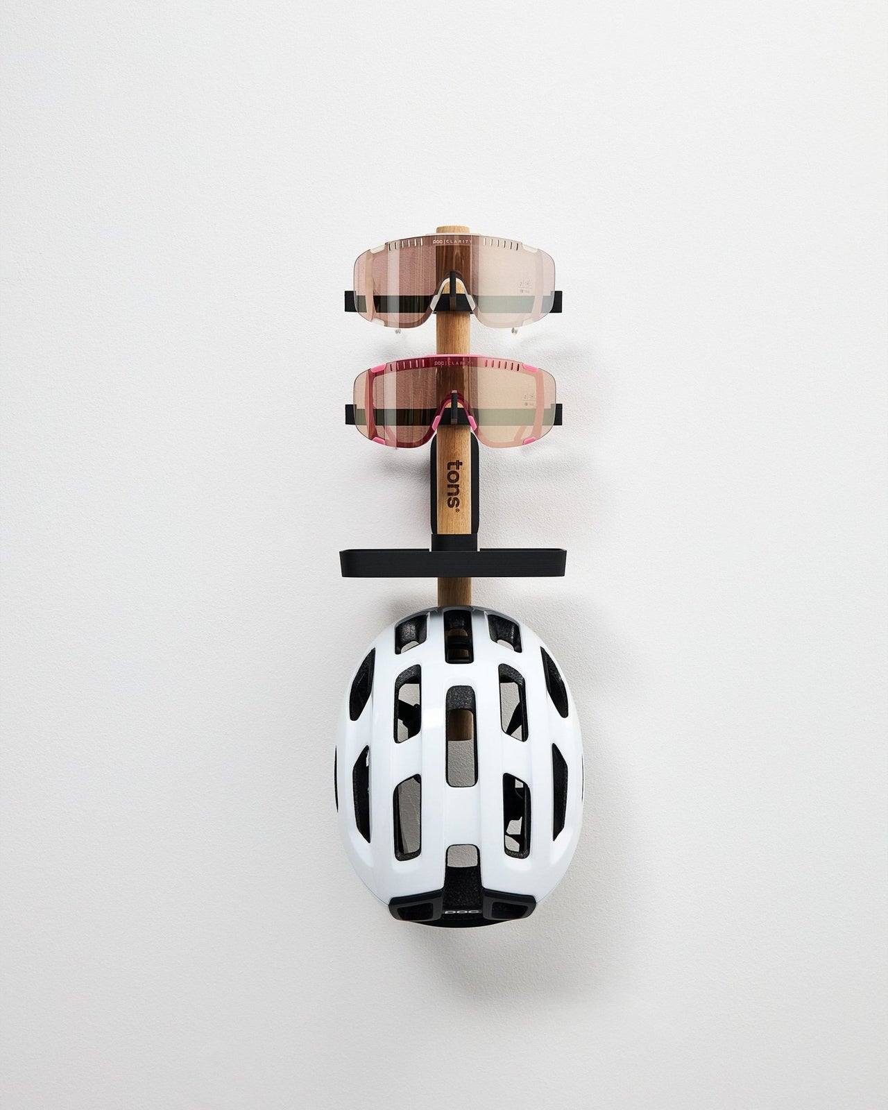 Short Rack | A . 2x Glasses + Helmet + Tray