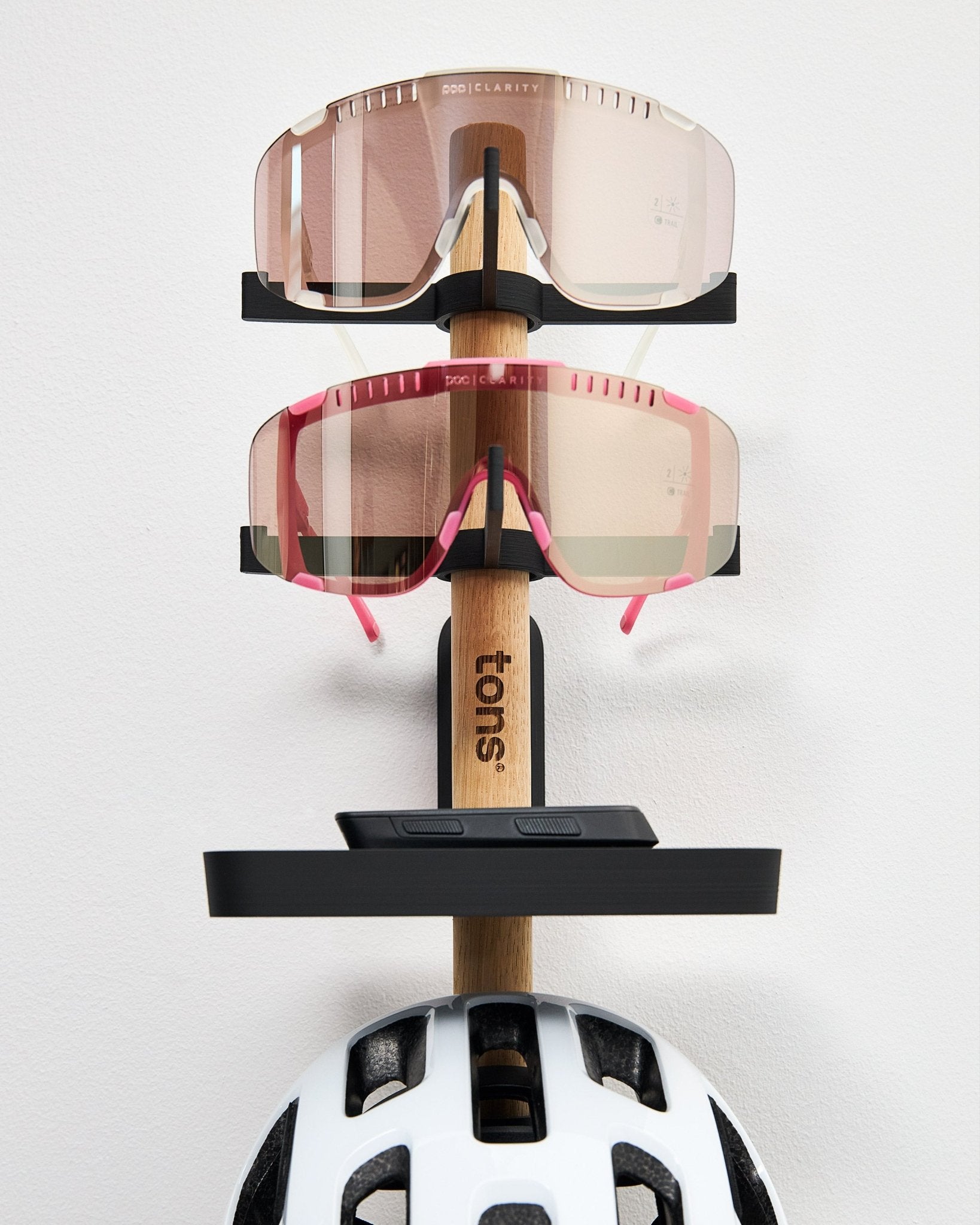 自転車本体 TONS Short Rack | A Tons Short Rack — storage for cycling shoes, helmets and sunglasses