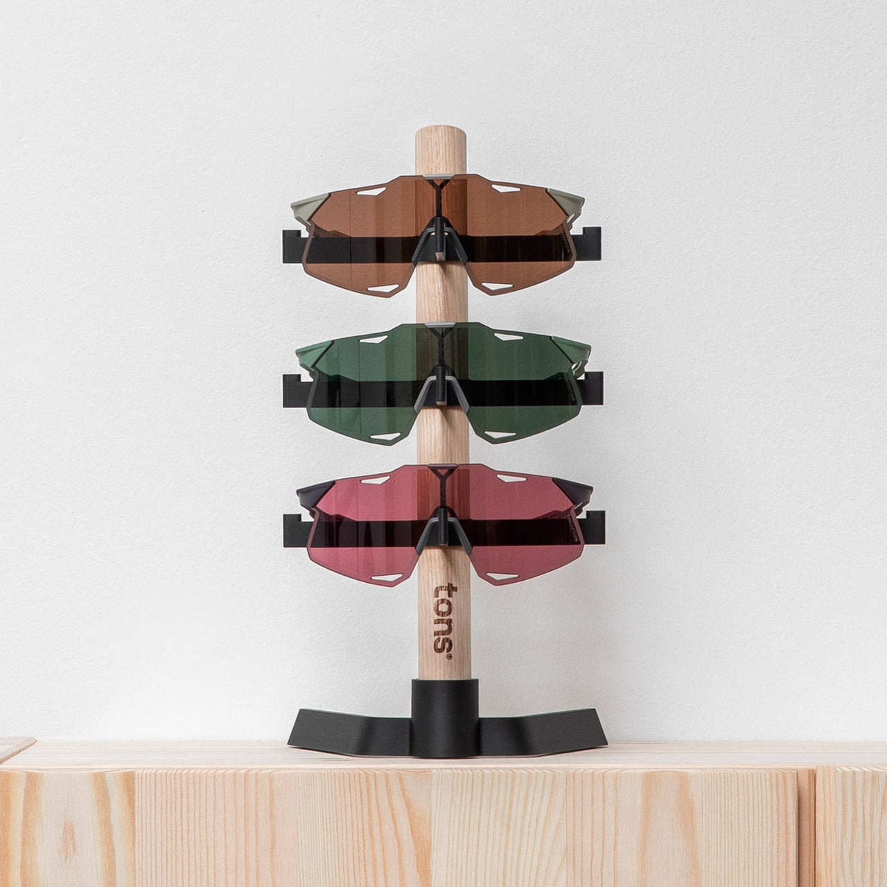 Desk Organiser . 3x Glasses