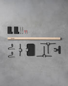 Rack | D . Shoes + 2x Glasses + Helmet + Tray