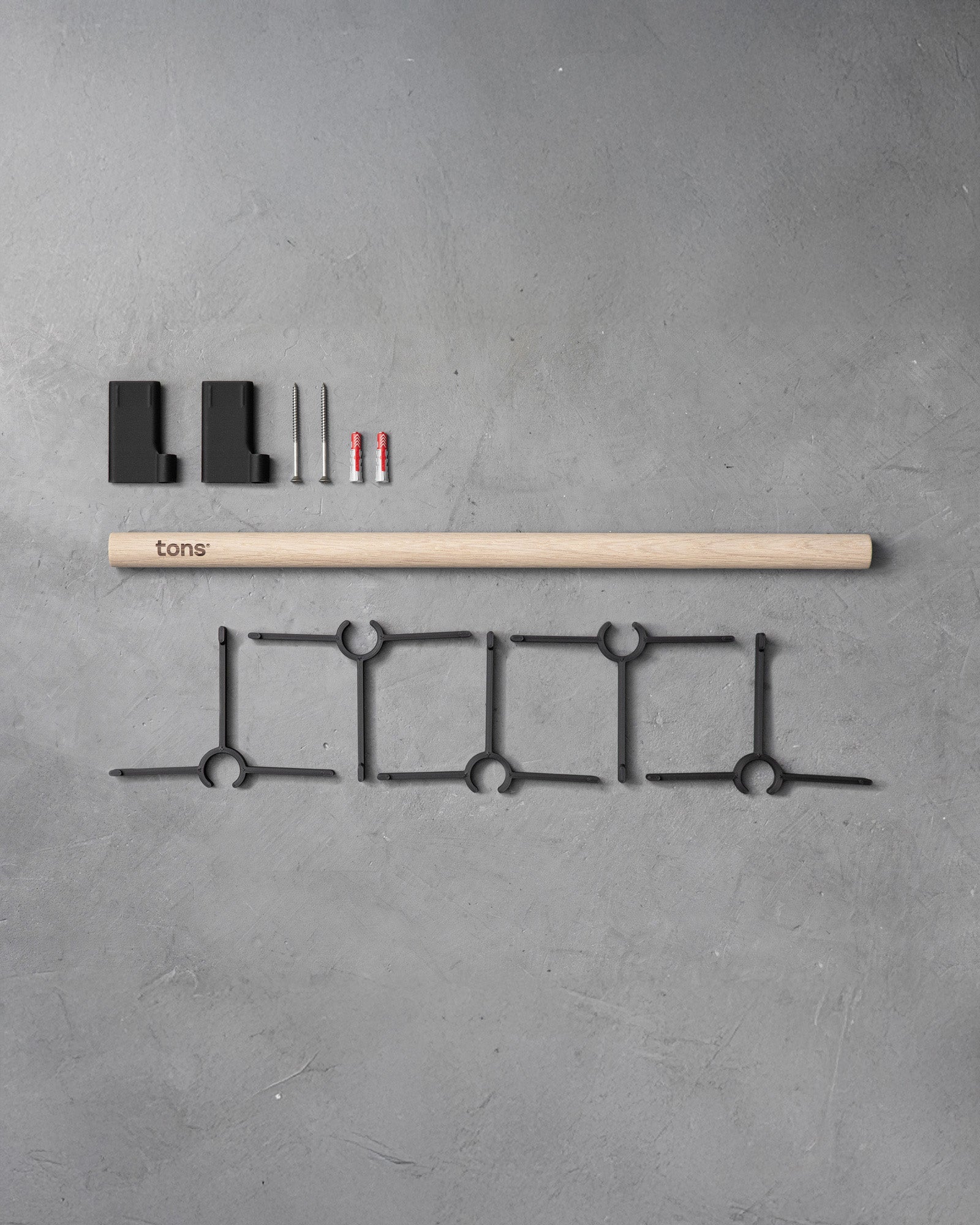 Rack | E . 5x Glasses